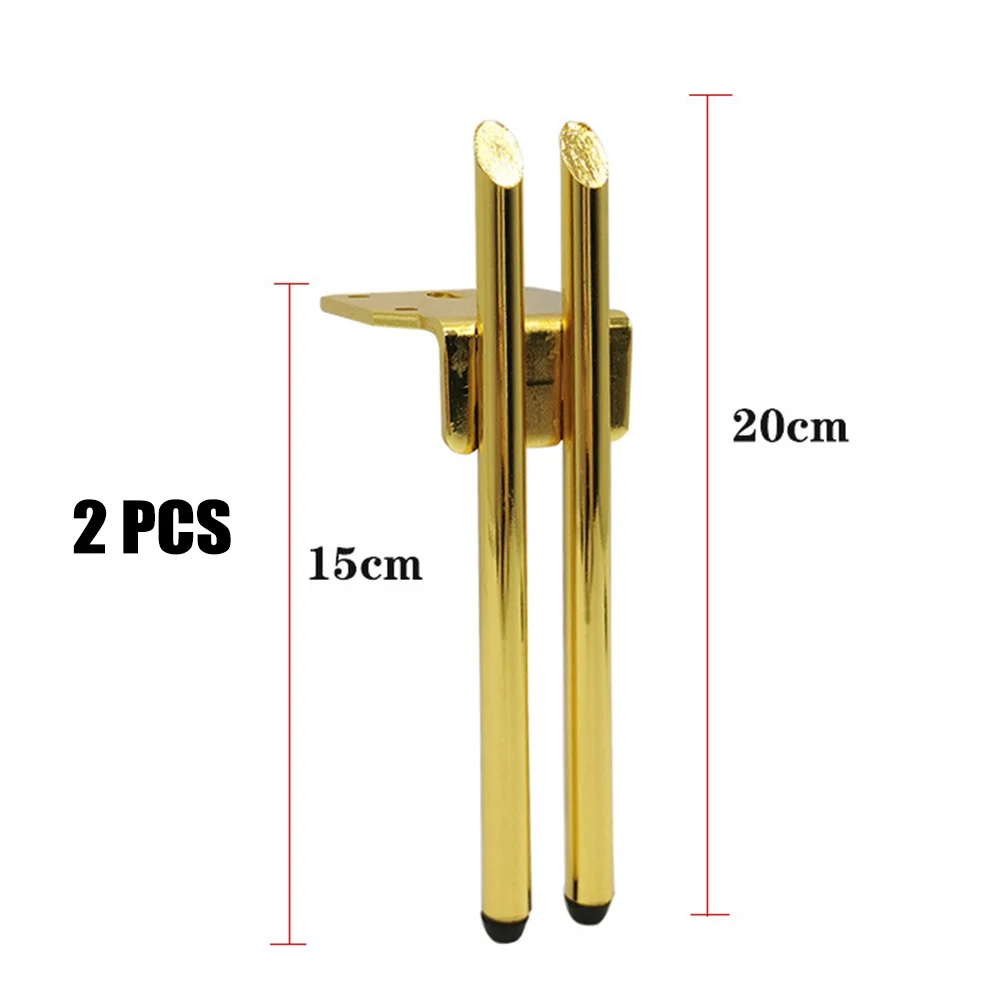 

2 Pcs Metal Sofa Furniture Legs Table Cabinet Foot Solid Replacement Hardware Cabinet Feet Hardware Accessories Feet