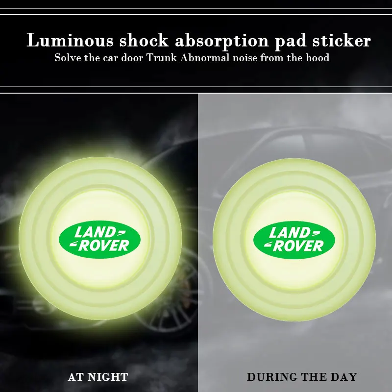 4 шт. автомобильный противоударный силиконовый коврик дверной амортизатор