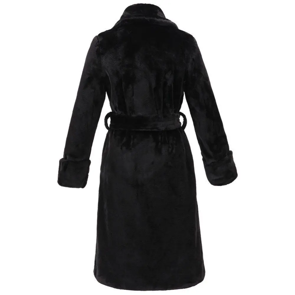 Women's Imitation Fur Overcoat Long Plush Coat for Women Faux Fur Coat