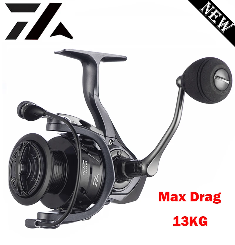 Новинка черная Высококачественная катушка с максимальным усилием тяги 13 кг