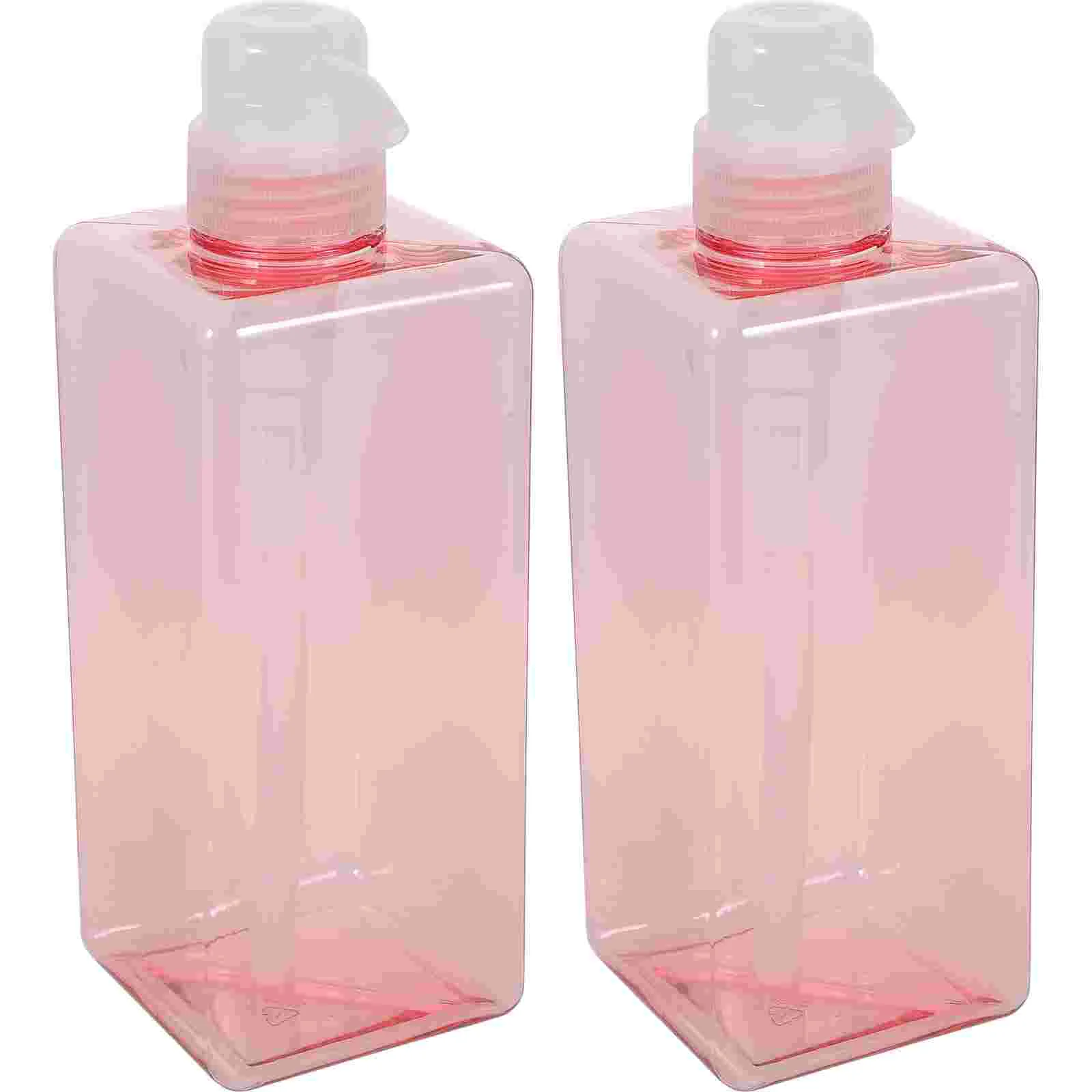 

2 PCS Filling Pump Shampoo Dispenser Leakproof Travel Containers Earth Tones Foam Hand Soap