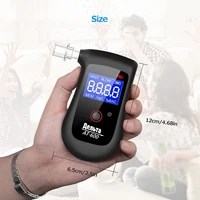 aa168n new high accuracy mini alcohol testerbreathalyzer alcometer alcotest remind driver safety in roadway diagnostic tool
