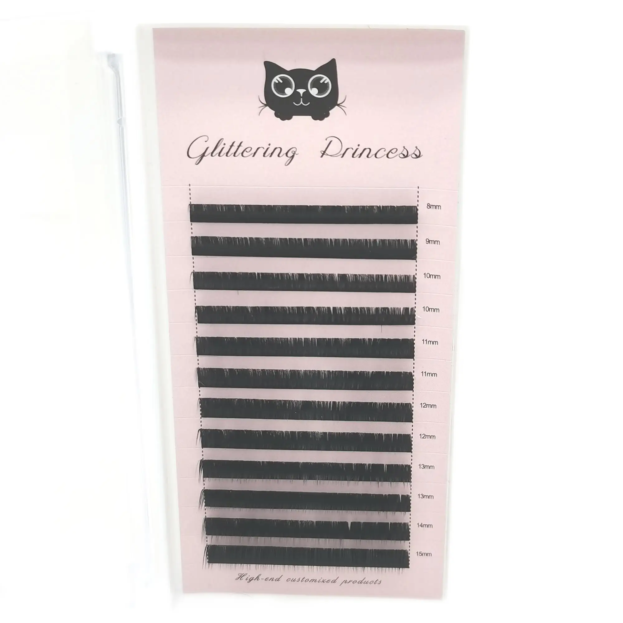 

Высококачественные матовые черные и мягкие 0,03-0,20 классические Индивидуальные ресницы для наращивания