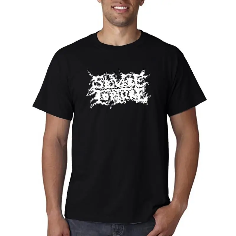 

Футболка с логотипом «тяжелые пытки» из Нидерландов