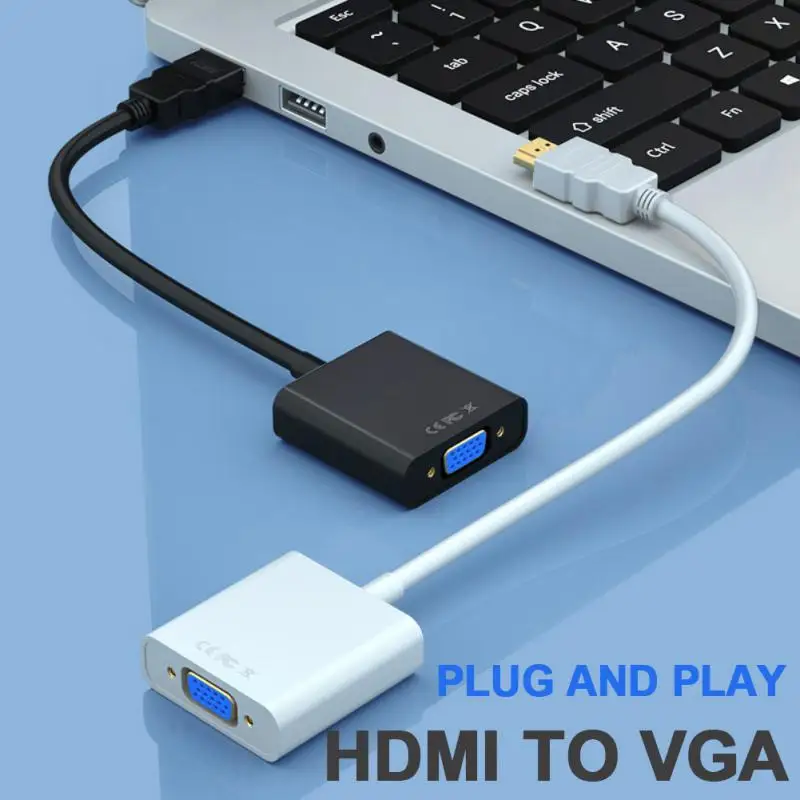 Кабель HDMI-совместимый с VGA конвертер мама-папа в адаптер для планшетов ноутбуков