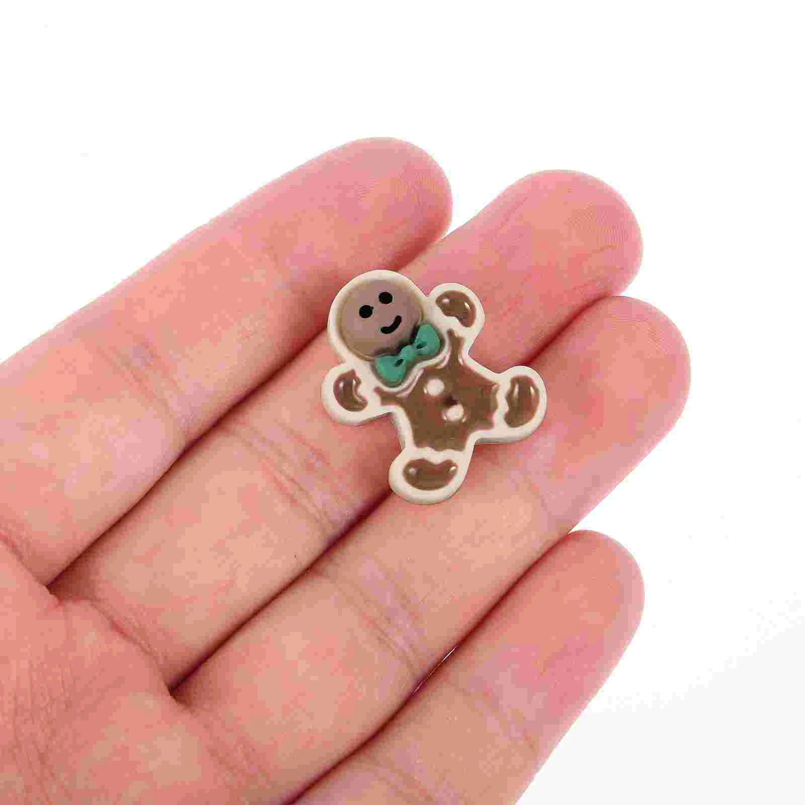 40 шт. рождественские аксессуары DIY Рождественские подвесные поделки елка кулон