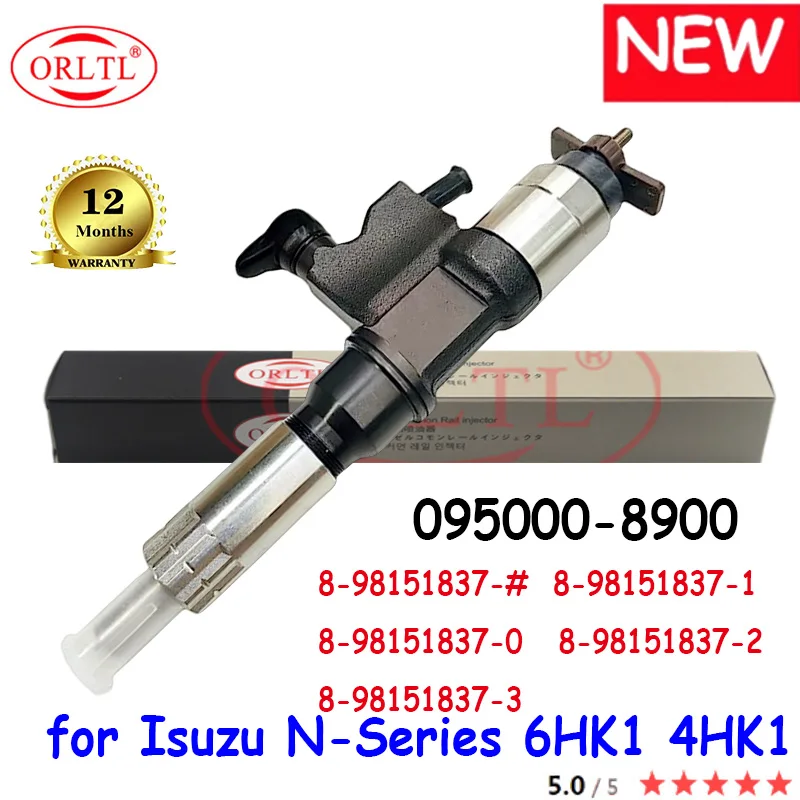 Автомобильная топливная форсунка 095000 -8900 8- 98151837 - # -1 -0 -2 -3 8900 для ISUZU 4HJ1 6HK1