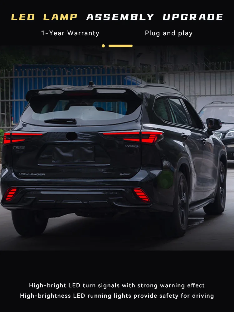 Автомобильная задняя фара для Toyota Highlander Crown 2022 2023