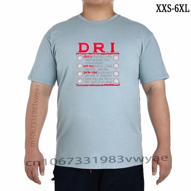 

D.R.I. DEFINITION DIRTY ROTTEN IMBECILES CROSSOVER .O.D. NEW BLACK TSHIRT XXS-6XL