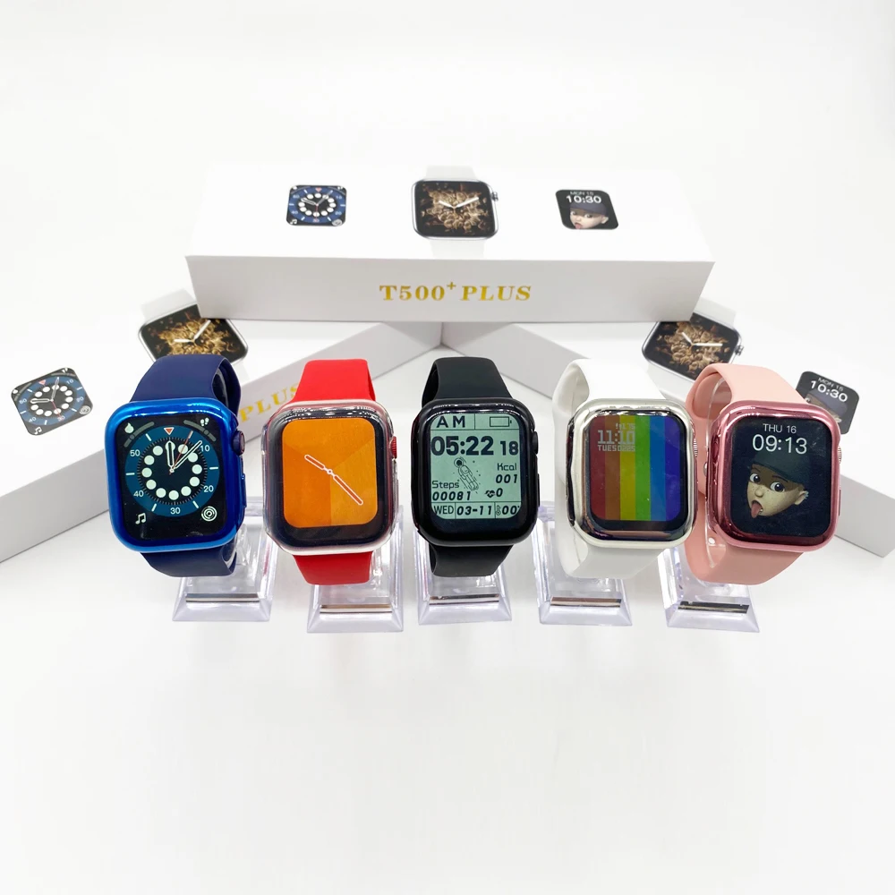 

T500+plus Smart Watch Men Women 1.75inch Full Touch Screen Waterproof Heart Rate T500+plus Smart watch