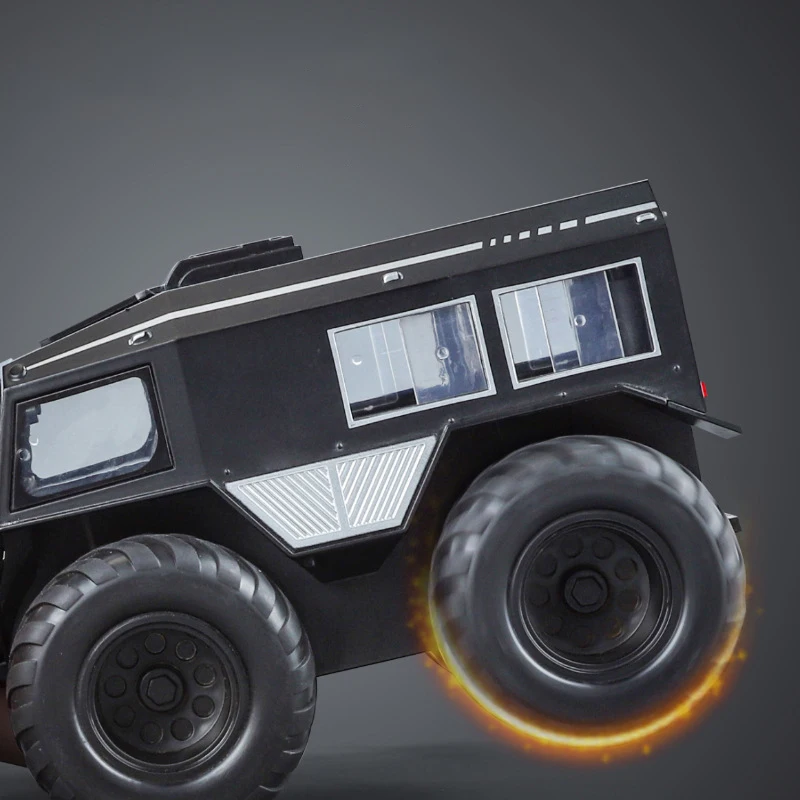 1:24 российский вездеход SHERP ATV модель автомобиля из сплава со звуком и фотографией