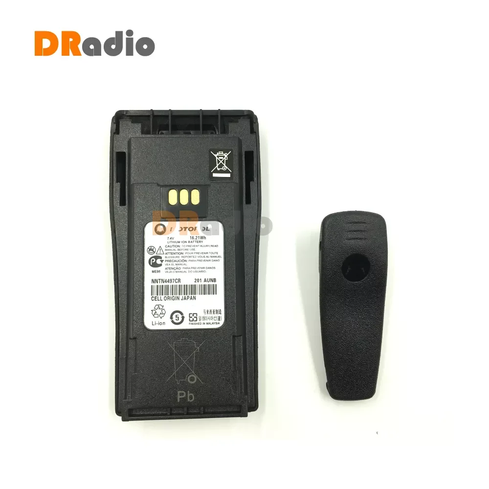 10X NNTN4497CR 1800mAh Lion Battery For Motorola CP200 PR400 EP450 DEP450 CP140 CP160 CP180 CP250 GP3688 GP3188 Radio