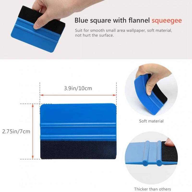16 шт./набор инструменты для сглаживания обоев автомобиля