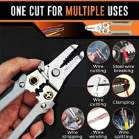 multi pliers crimping plier multi tool wire stripper tool terminals hand wire snap multitool plier functional crimper tools z4p9