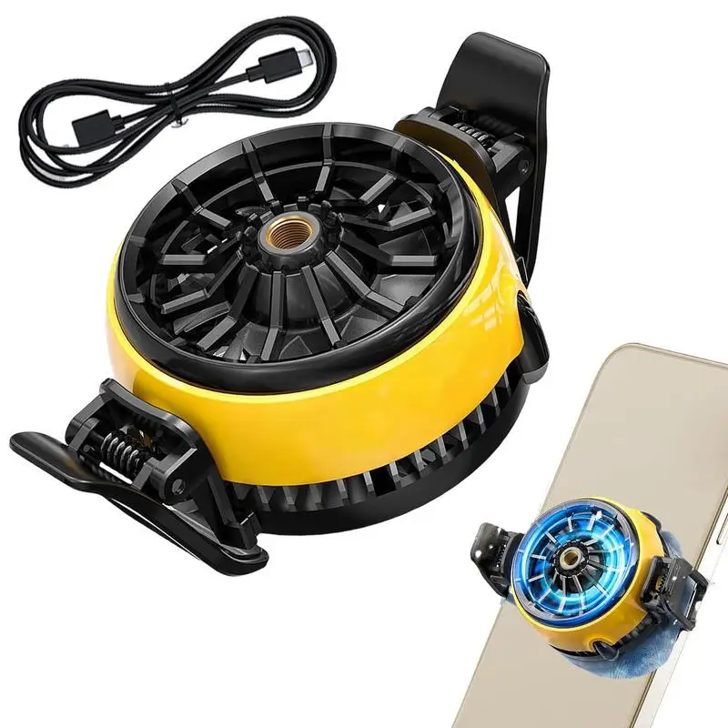 Blue Light Phone Cooler Case Quick Mute Mobile Game Controll