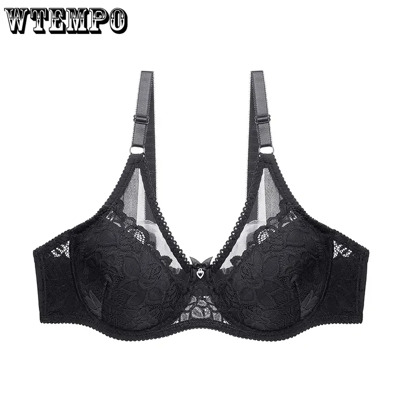 

Lace Sexy Women's Bra Ultra-Thin Thick Collection Gathering Underwear Underwire Everyday Push Up Sensual Lingerie Wholesale Top