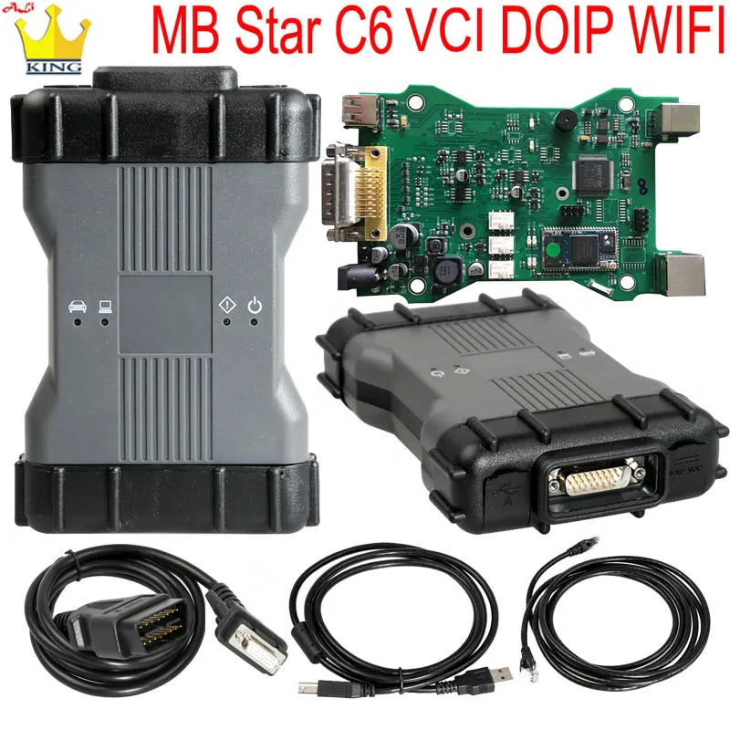 MB Star C6 DOIP VCI с программным обеспечением 2022 06 SSD планшет FZ-G1 i5 4g WIFI мультиплексор vci