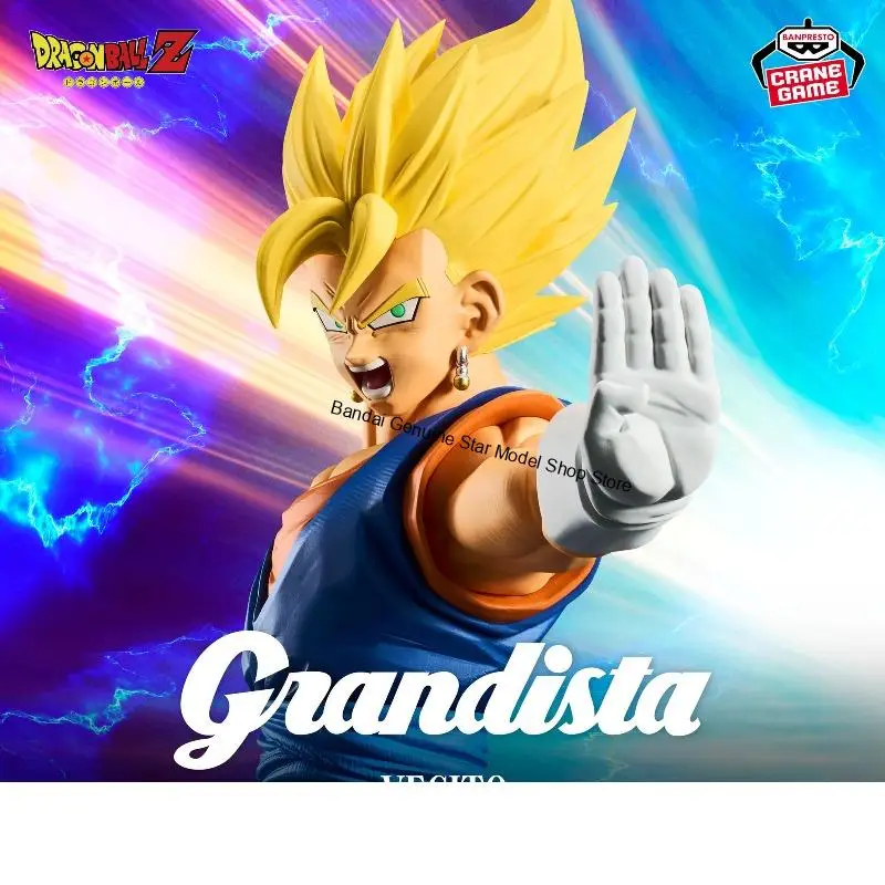 Фото Оригинальная коллекционная фигурка BANDAI BANPRESTO Dragon Ball Grandista-VEGITO из ПВХ, 31 см, модель персонажа аниме, праздничные игрушки и подарки №2