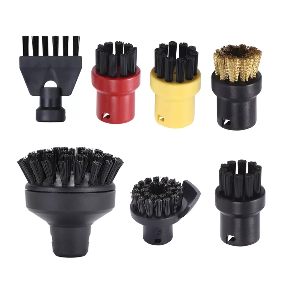 

Brush Flat Brush Head for Karcher SC1 SC2 SC3 SC4 Large Round Brush Cleaning Brush for Steam Cleaner Sweeper