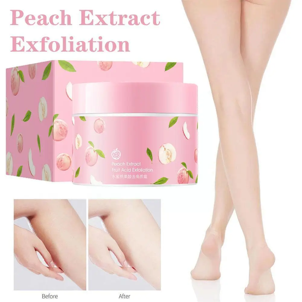 

1PCS Peach Extract Fruit Acid Exfoliation Cream Cleaning Skin Moisturizing Facial Cutin Care Pore Clean Beauty Improve Smoo Y8L2