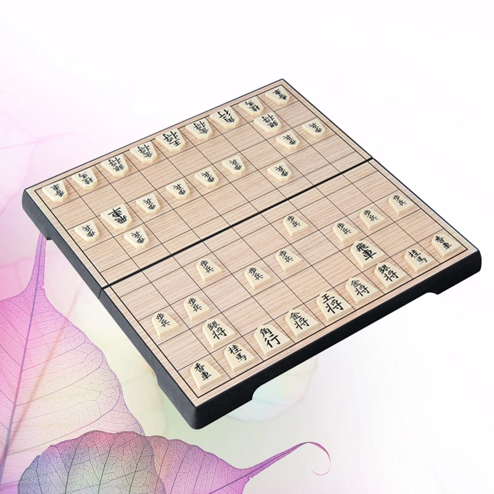 

1Pc Board Game Magnetic Japan Shogi Shogi Game Folding Japanese Shogi Family Interactive Games Table Board Game