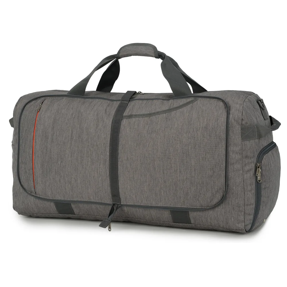 

45L/65L/85L/105L Travel Duffel Bag, Foldable Weekender Bag with Shoes Compartment for Men Women Water-proof & Tear Resistant