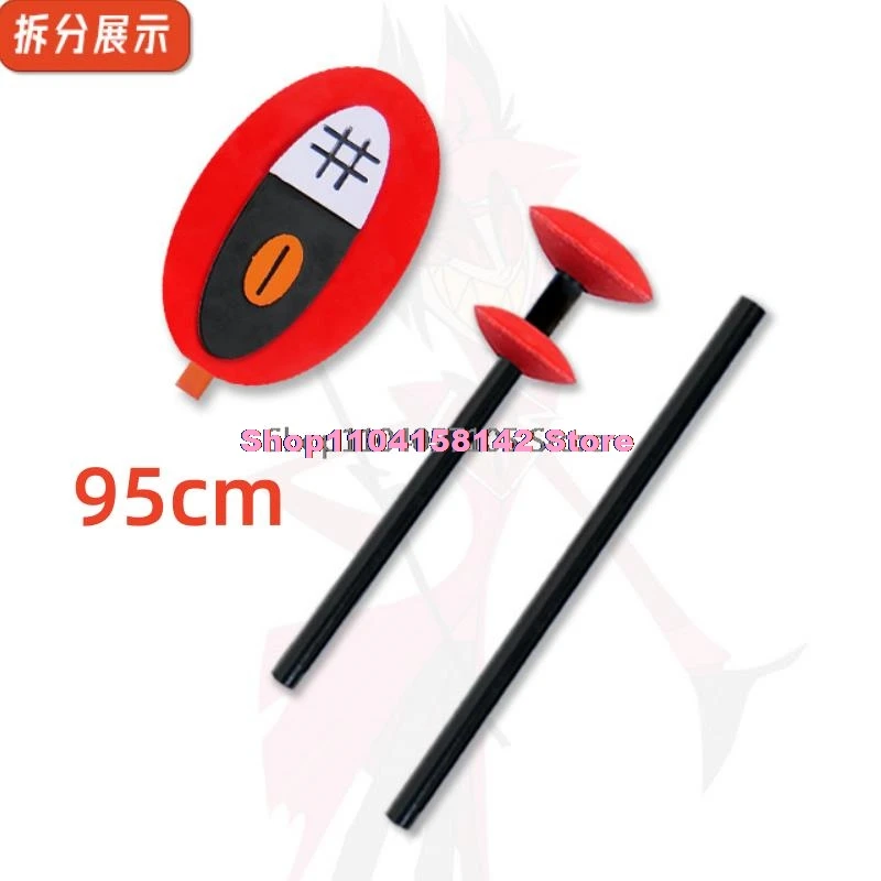 Реквизит для косплея Аластора Hazbin 85 см съемные вертикальные микрофонные палочки