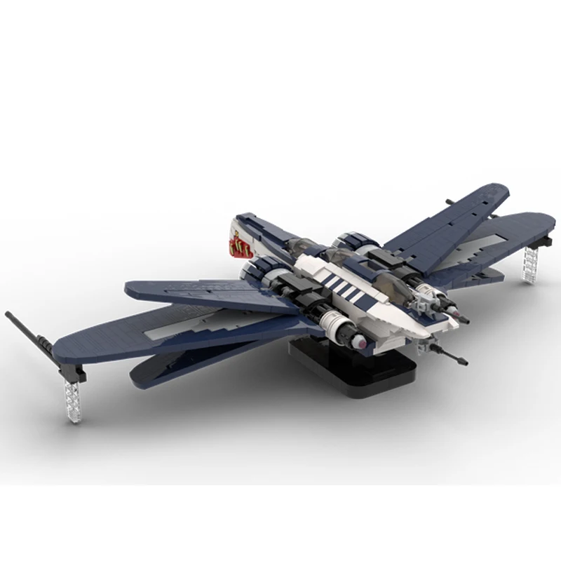 Космический фильм Muunilinst 10 ARC-170 Starfighter MOC строительные блоки линкор DIY собранные