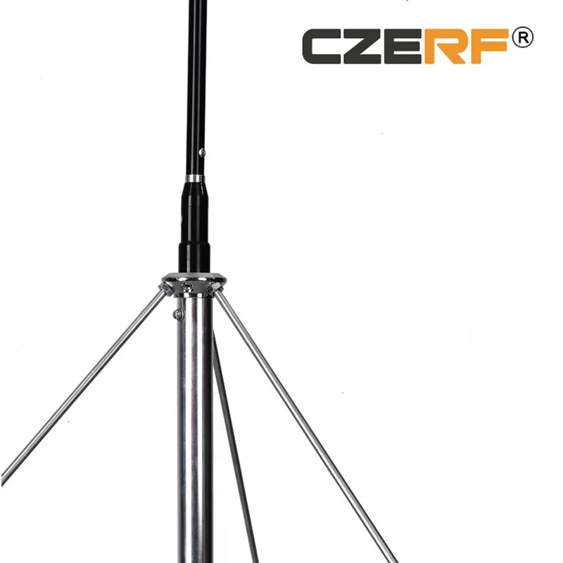 Professional 1/4 Wave GP Aluminium Antenna with 15 Meters Cable NJ for Broadcast FM Transmitter