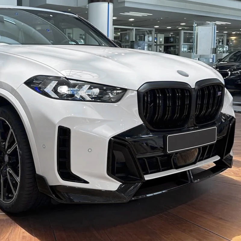 Для BMW X5 G05 LCI 2023 + M спортивный передний бампер спойлер сплиттер диффузор