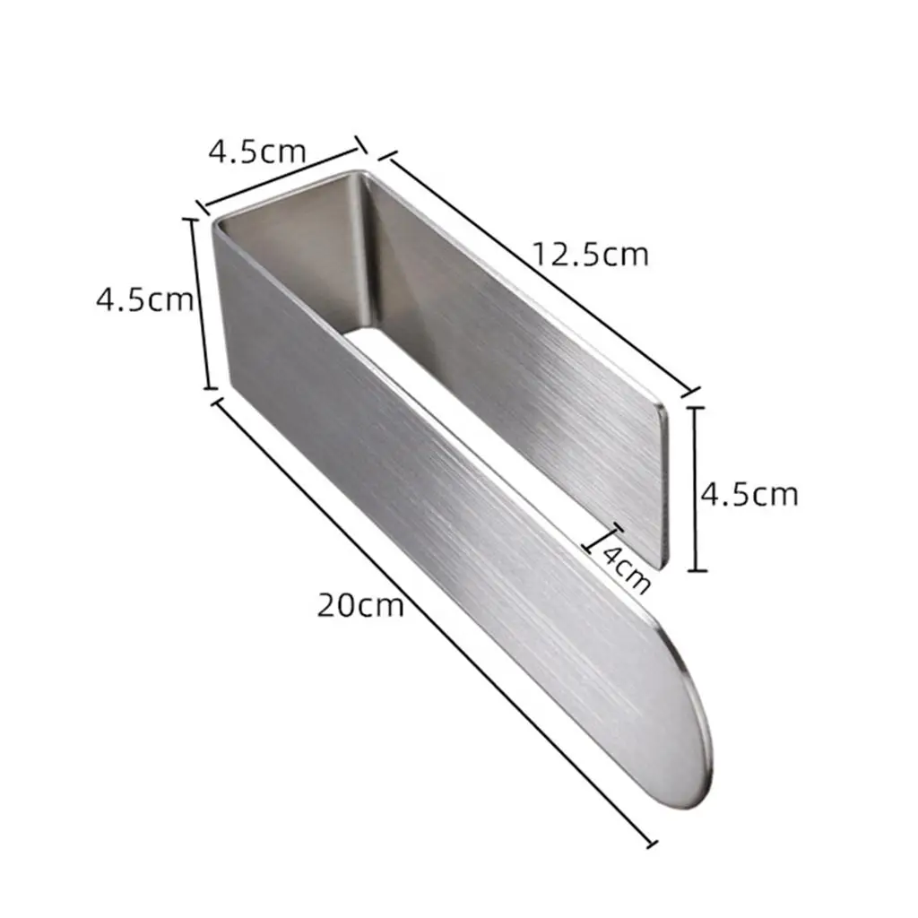 Держатель для полотенец из нержавеющей стали самоклеящаяся вешалка без
