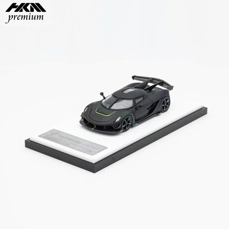 

HKM 1:64 Premium Koenigseg Jesko Matt Black Alloy Simulation Model Car