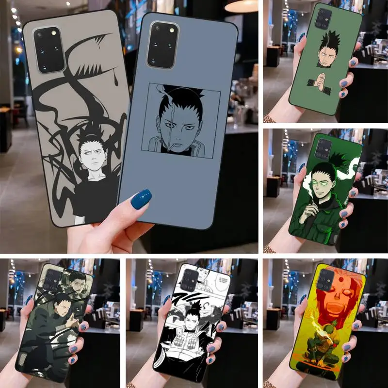 

Naruto Shikamaru Phone Case For Samsung Galaxy S21 Plus Ultra S20 FE M11 S8 S9 plus S10 5G lite 2020