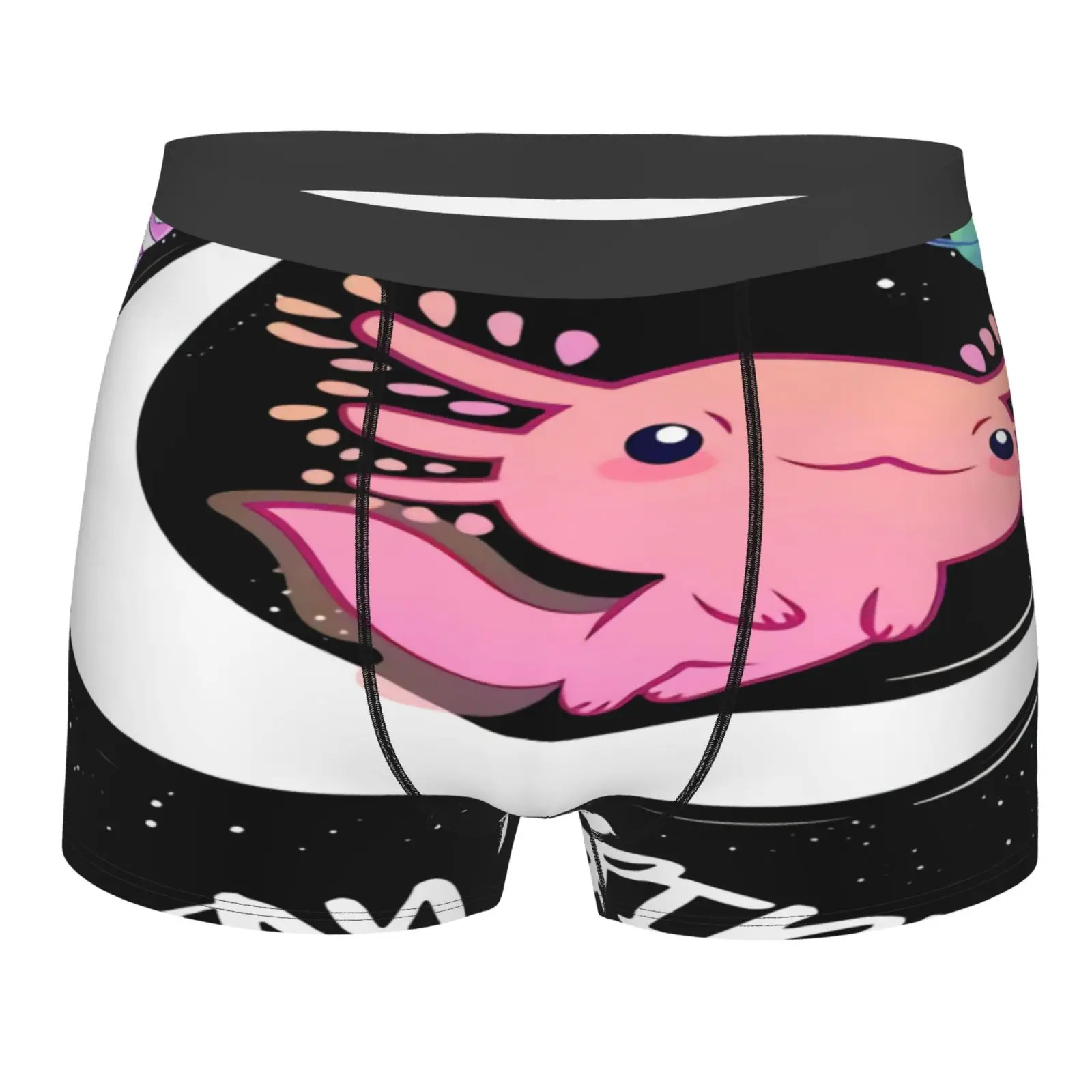 

Детские экзотические боксеры Axolotl Pastel Magic Moon, детские трусы, пикантные мужские забавные мужские трусы из полиэстера с карманами