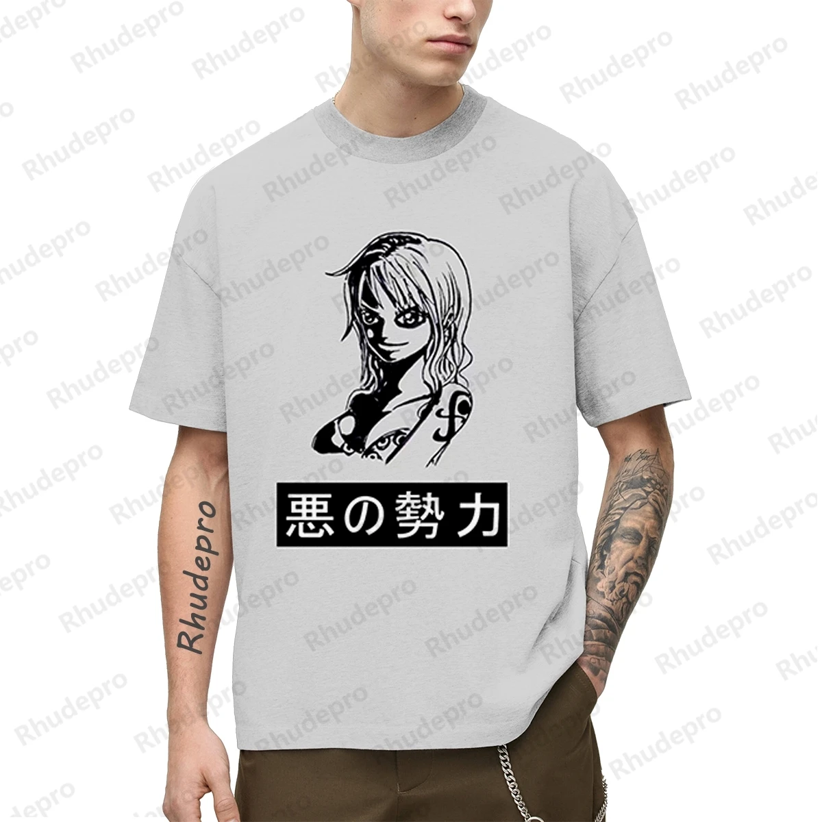 Унисекс Y2k Модный Топ Полной Длины С Короткими Рукавами Футболка One Piece D Луффи