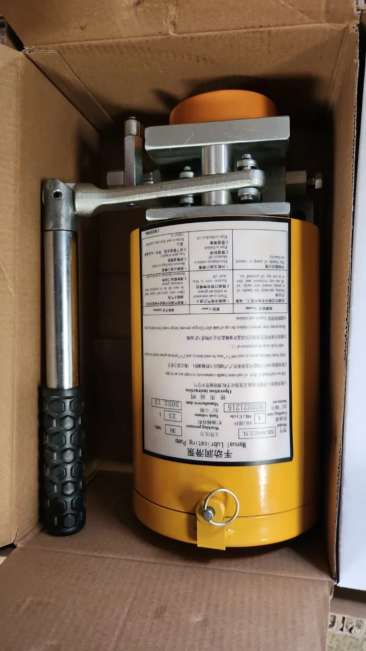 Запасные части для бетононасоса Ручной насос смазки масла Putzmeister