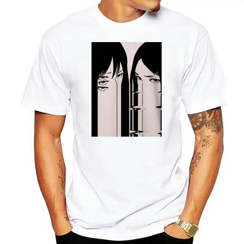 

Сурреал футболка аниме эстетика страшный Темный гранж эстетика Манга