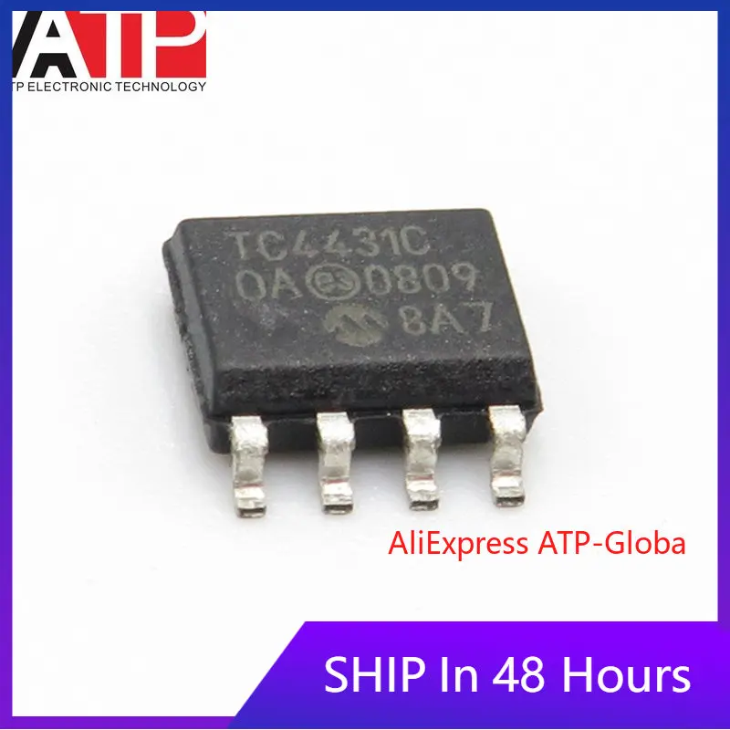 

10 шт. TC4431COA TC4431 SMD SOP-8 30 в высокоскоростной драйвер полевого транзистора IC совершенно новый оригинальный строительный элемент