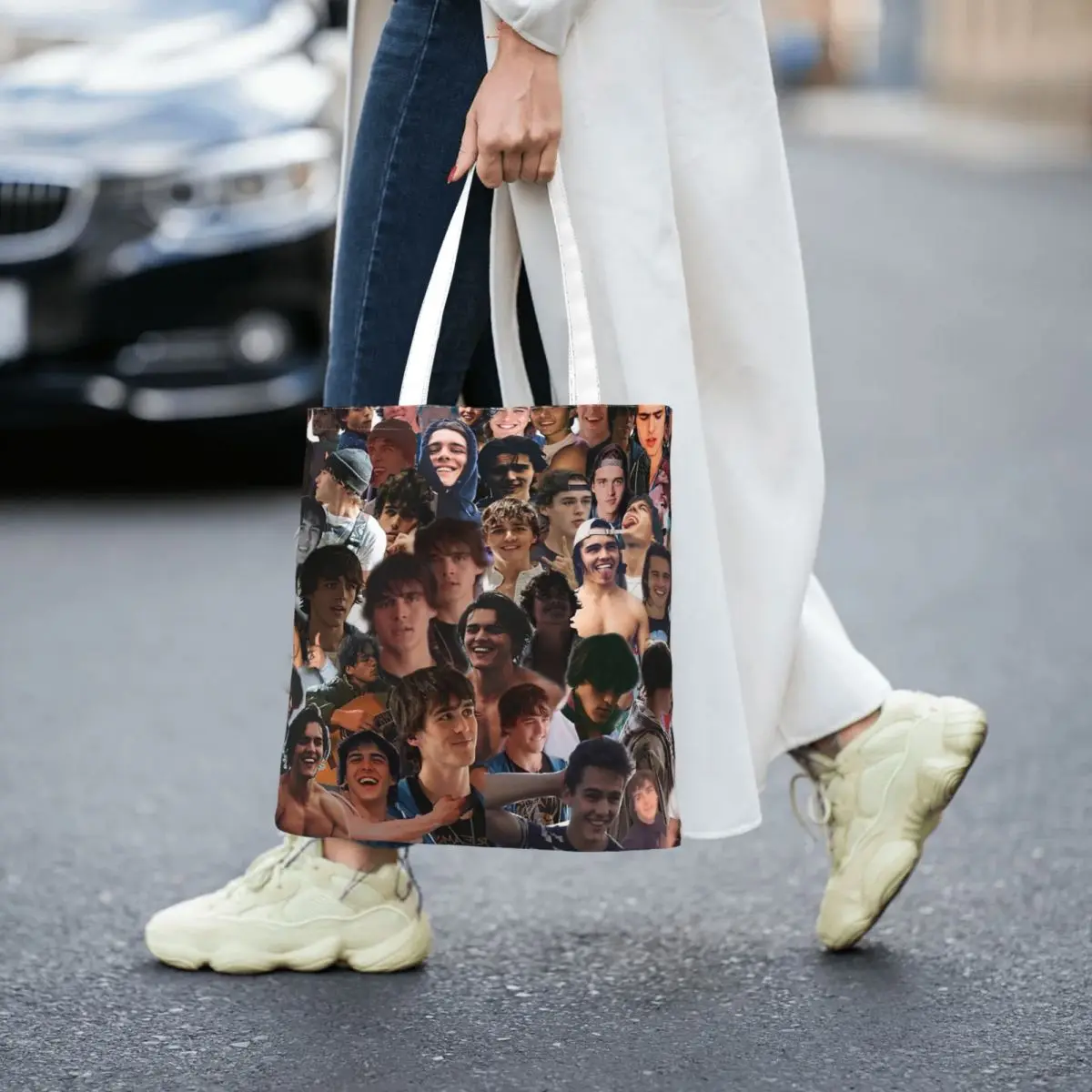 Charlie Gillespie Totes Canvas Handbag Women Canvas Shopping Bag