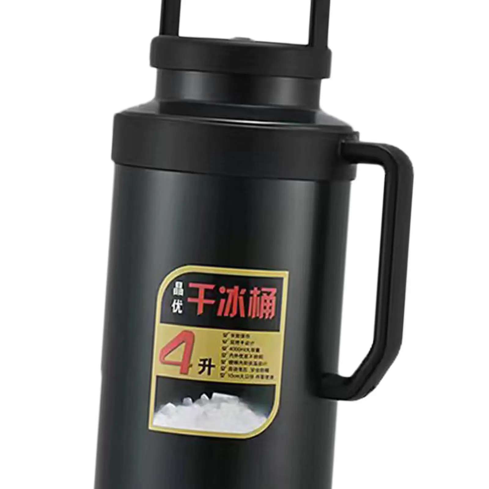 Ведро для сухого льда 6 л/4 л горшок хранения путешествий уличных ресторанов