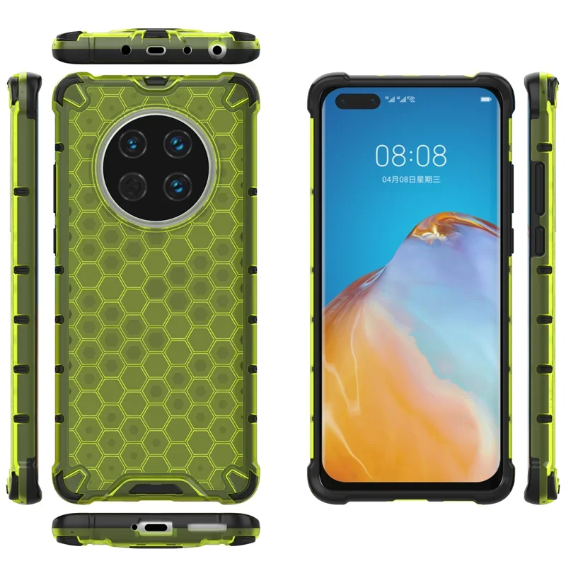 Фото Чехол для Huawei Mate 20 30 40 Pro, прочный противоударный защитный чехол для Huawei Mate 40 Pro Plus 20X, прозрачная защитная задняя крышка №3