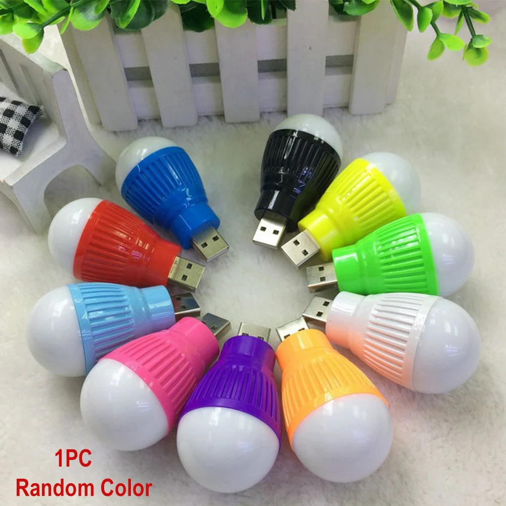 

Mini Portable Camping Led Outdoors Home Energy Saving USB Hiking Bulb Shape Night Light
