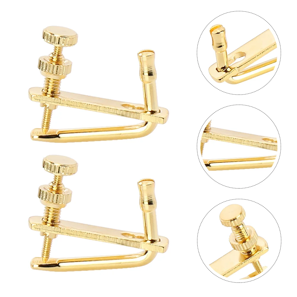 

Violin Tuner Fine Tuners Accessories String Tailpiece Supplies Practical Guitar Tuning Pegs Parts Adjusters Adjuster Metal