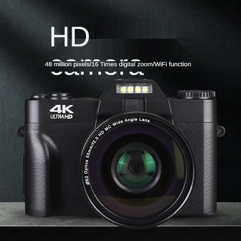 2022 New Drop Shopping 4K HD Digital Camera Micro Single Retro with Professional Digital Camera Vlog Support External Lens Sale enlarge