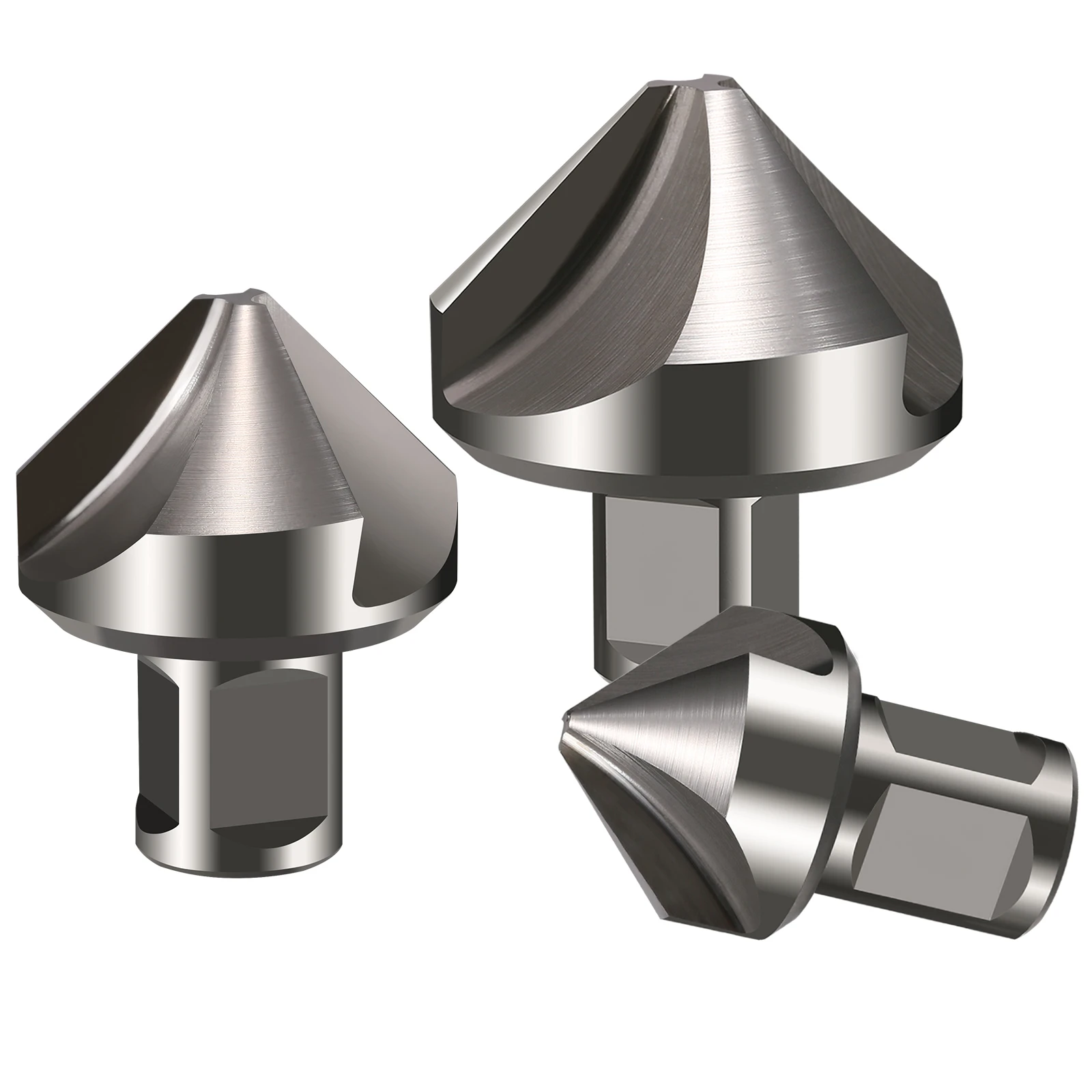 Зенковка из быстрорежущей стали 30 40 50 мм с сварочным хвостовиком 3/4 дюйма 3 лезвия