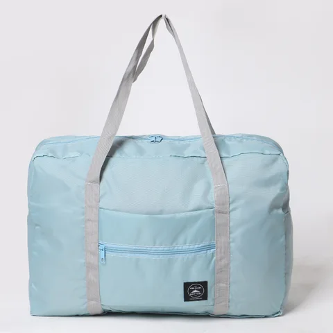 Утолщенная нейлоновая складная дорожная сумка, женская сумка на молнии для багажа, сумка для хранения одежды, органайзер, женская сумка, движущиеся сумки