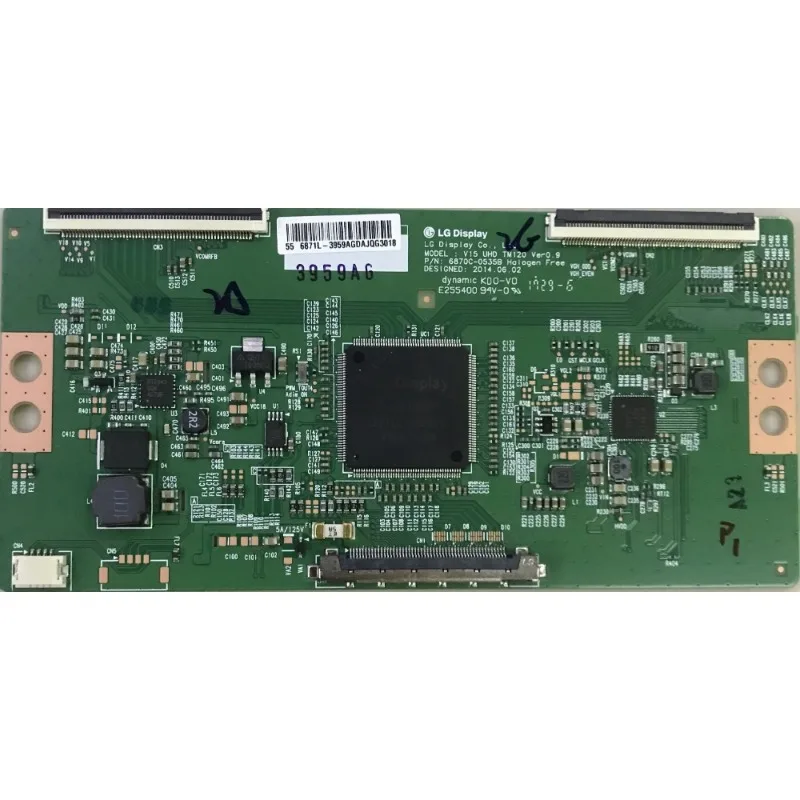 Фото Плата T-con 6870C-0535B для LG Display V15 UHD TM120 Ver0.9, ТВ-плата 6870C 0535B №2