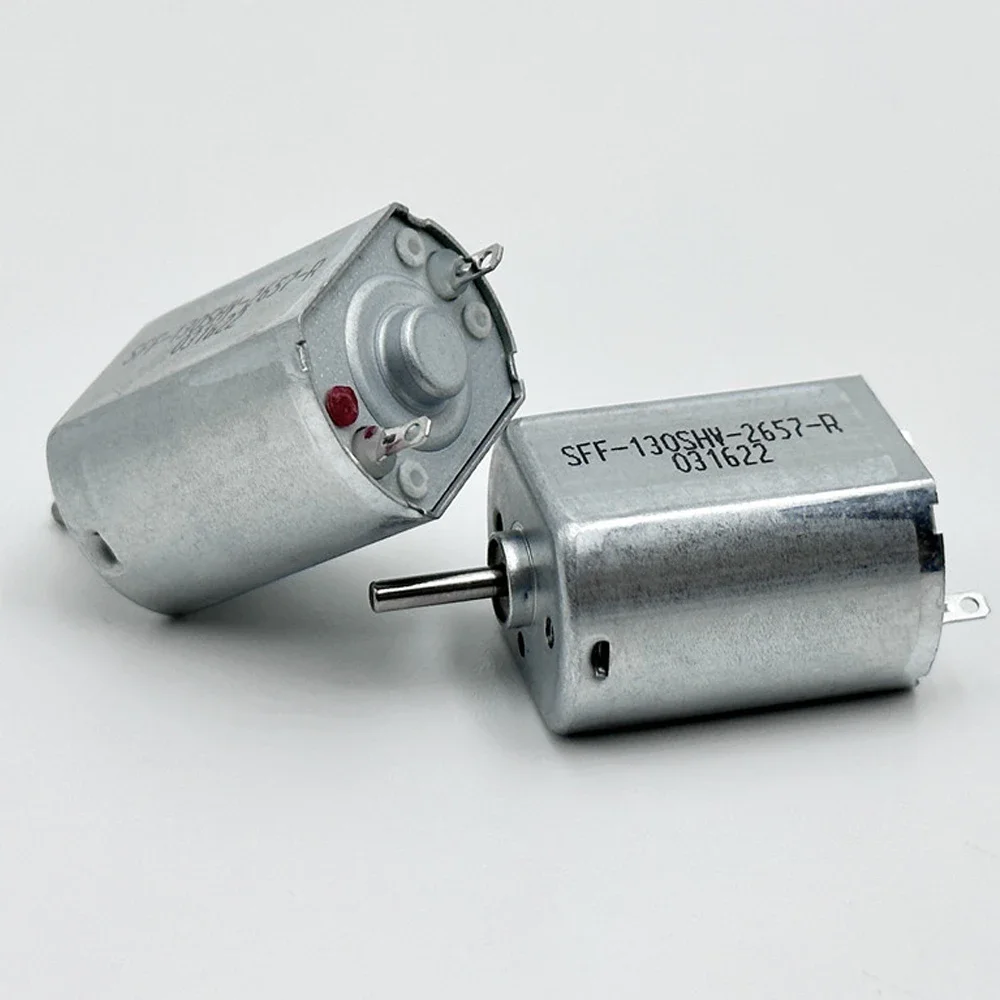 Micro 130 Двигатель постоянного тока Железная задняя крышка Щетка из драгоценного