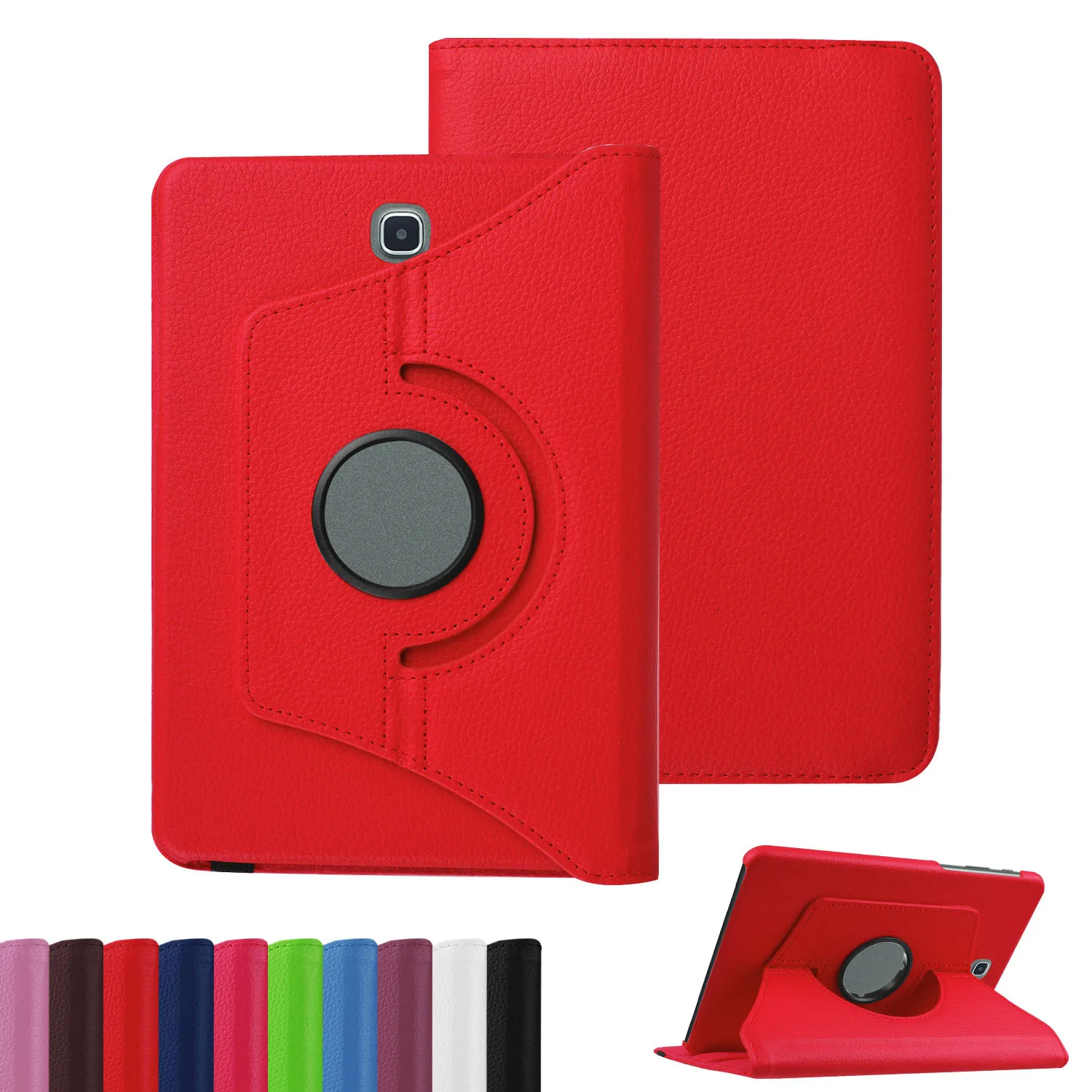 

360 Rotating Flip Cover PU Leather Case for Samsung Galaxy Tab S2 8.0 Coque T710 T713 T715 T719 SM-T710 SM-T715 8" Tablet Funda