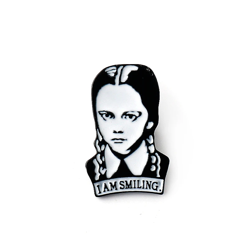 Детская Брошь в стиле фильма Я улыбающаяся девушка |
